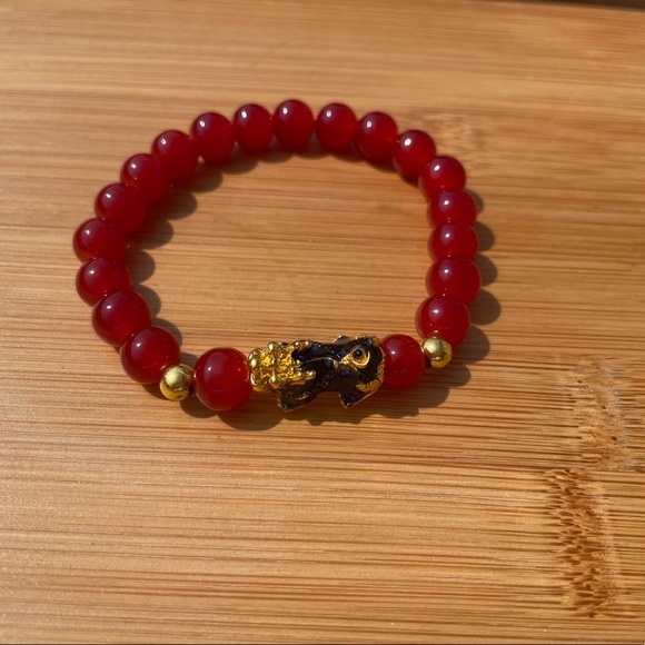 Red Agate Bracelet - Picture 4 of 8